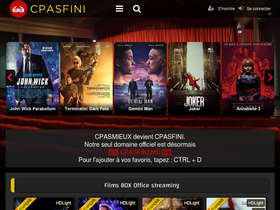 'cpasfini.me' screenshot