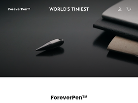 foreverpencil.com homepage screenshot