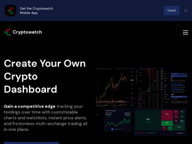 'cryptowat.ch' screenshot