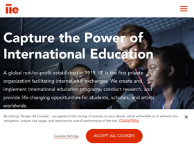 'iie.org' screenshot