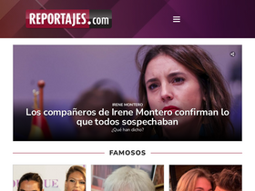 'reportajes.com' screenshot