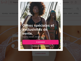 'hunkemoller.fr' screenshot