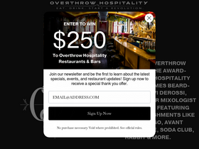 overthrowhospitality.com