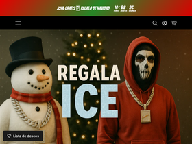 Ice Baby Jewellery website screenshot