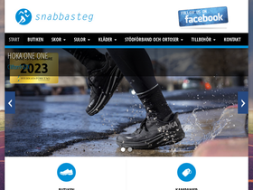 snabbasteg.se homepage screenshot