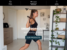 SmartWorkout website screenshot