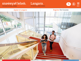 'langara.bc.ca' screenshot