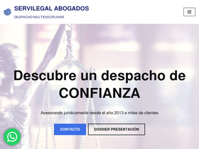 'gruposervilegal.com' screenshot