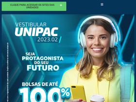 'unipac.br' screenshot