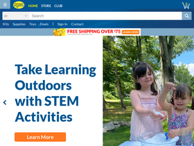 'stevespanglerscience.com' screenshot