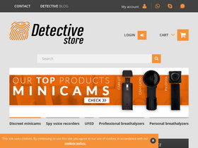 'detective-store.com' screenshot