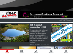 'crapmania.ro' screenshot