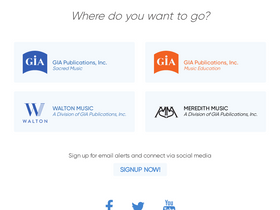'giamusic.com' screenshot