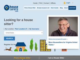 'housecarers.com' screenshot