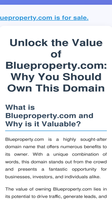blueproperty.com