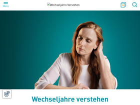 'wechseljahre-verstehen.de' screenshot