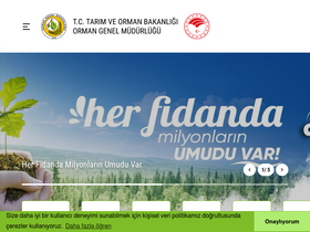 'ogm.gov.tr' screenshot