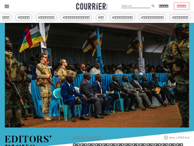 'courrier.jp' screenshot