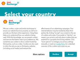 'shellrecharge.com' screenshot