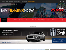 'mytimminsnow.com' screenshot