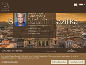 'bazilika.biz' screenshot