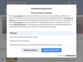 'freewarexxl.de' screenshot