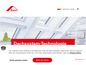 'roto-frank.com' screenshot