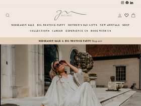 wildsoulsbyjv.com homepage screenshot