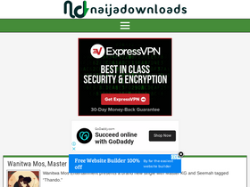 'naijadownloads.com' screenshot