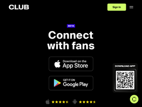 'club.fans' screenshot