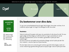 'djoef.dk' screenshot