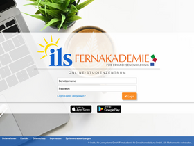 'onlinestudienzentrum.de' screenshot