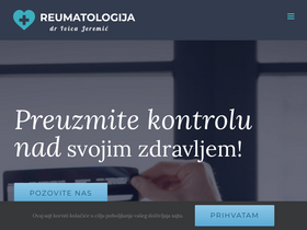 'reumatologija.rs' screenshot