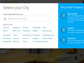 'indiaproperty.com' screenshot