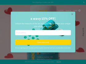 sea candy co. homepage screenshot