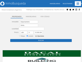 'inmobusqueda.com.ar' screenshot
