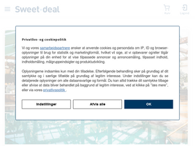 'sweetdeal.dk' screenshot
