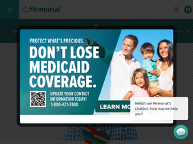 'wearememorial.com' screenshot