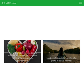 'saludmasya.com' screenshot