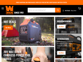 'wenproducts.com' screenshot