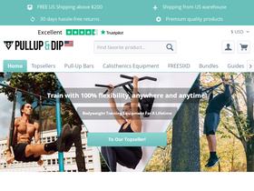'pullup-dip.com' screenshot