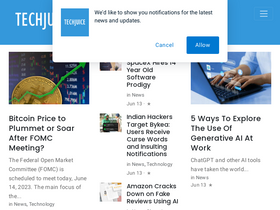 'techjuice.pk' screenshot