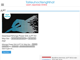 'tailieuhoctiengnhat.com' screenshot