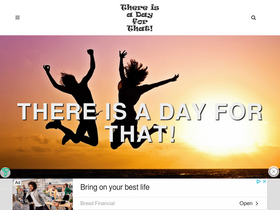'thereisadayforthat.com' screenshot