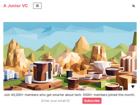 'ajuniorvc.com' screenshot