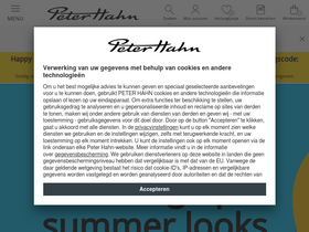 'peterhahn.nl' screenshot