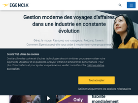 'egencia.fr' screenshot