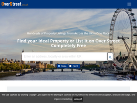 'overstreet.co.uk' screenshot