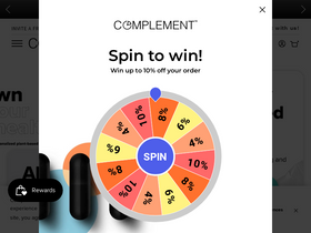 'lovecomplement.com' screenshot