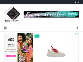 'espacioscreativo.com' screenshot